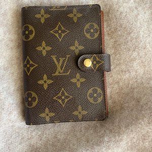 LV -  Louis Vuitton Small Agenda PM